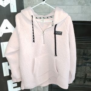 Pink Victoria's secret sherpa - pink